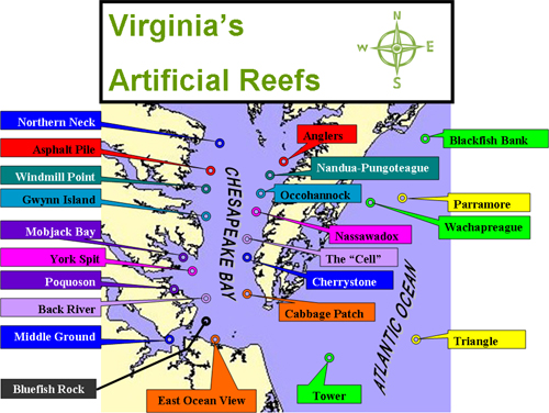 Virginia's Artificial Reef Program